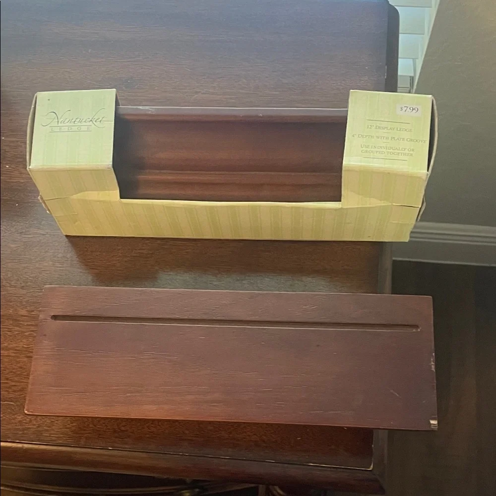 2- Brown Wall Ledge